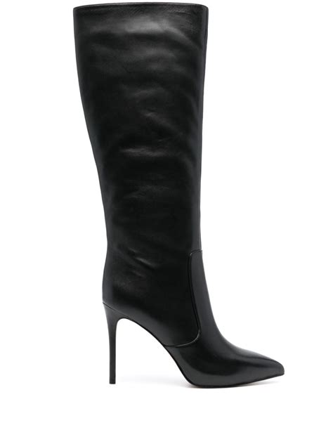 rue leather knee boot michael kors|michael kors knee high boots.